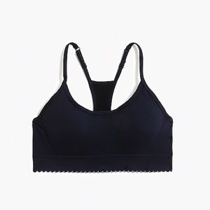 New Balance for J. Crew Scalloped Sports Bra